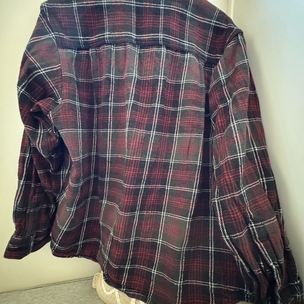 Wolverine Red and Black Plaid Shirt - Picture 2 of 3